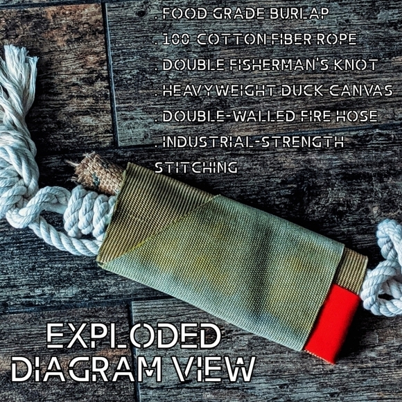 Tug And Go repurposed firehose original Tug - Picture 6 of 15